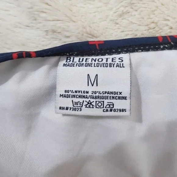 New Anchor Print Bikini Bottom- Size M (smaller fit) - Picture 5 of 6